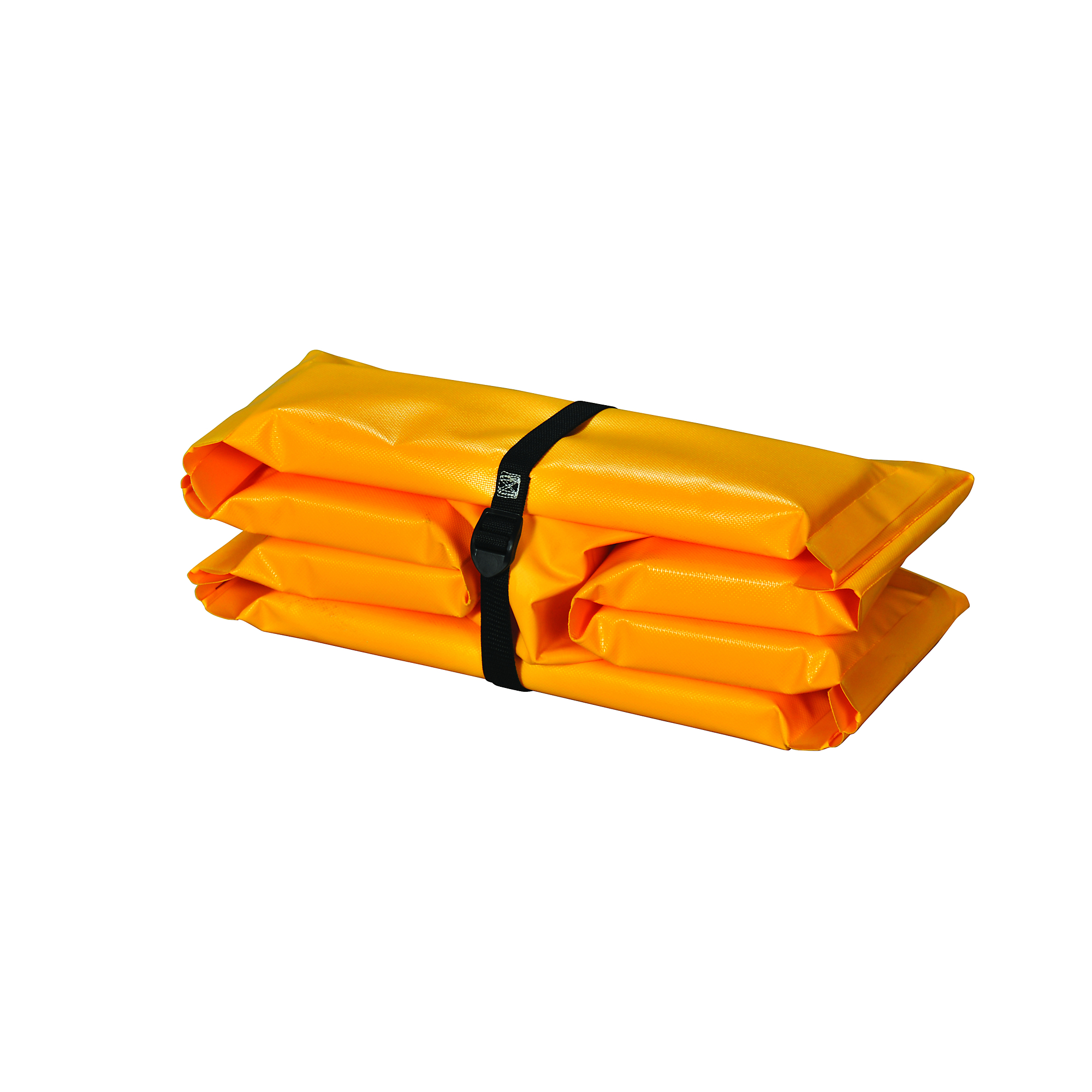 Eagle Folding Spill Containment Berm — 4ft. x 6ft. x 6in., 74 Gallon Capacity, Quick-Deploy, PVC Fabric, Yellow, Model# T8006FS